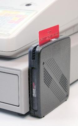Datacap TwinTran connected to Sharp cash register